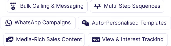 Bulk Lead Engagement Feature Pill Mobile